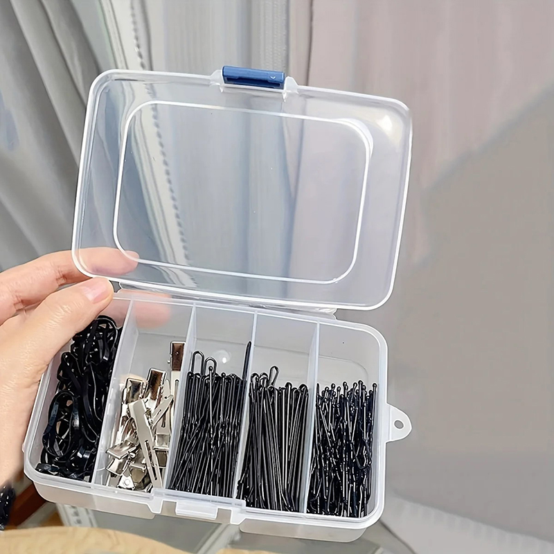 Accessories Travel Jewelry Box - Новая портативная пластиковая коробка-органайзер для заколок