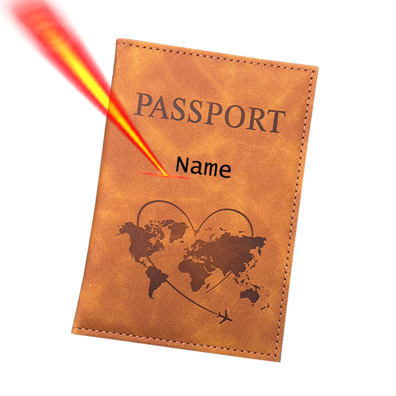 Travel Accessories Personalised - Персонализированный имя, держатель для паспорта, дорожный