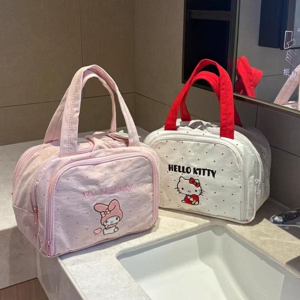 Travel Accessories Needed - Милая аниме-косметичка с мультяшным дизайном, большая