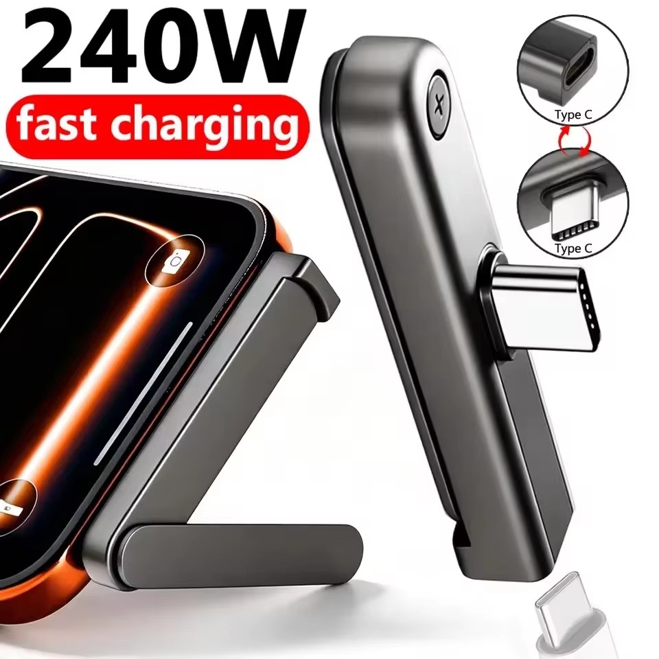 Travel Adapter Universal - Складная подставка-адаптер OTG с разъемом Lightning