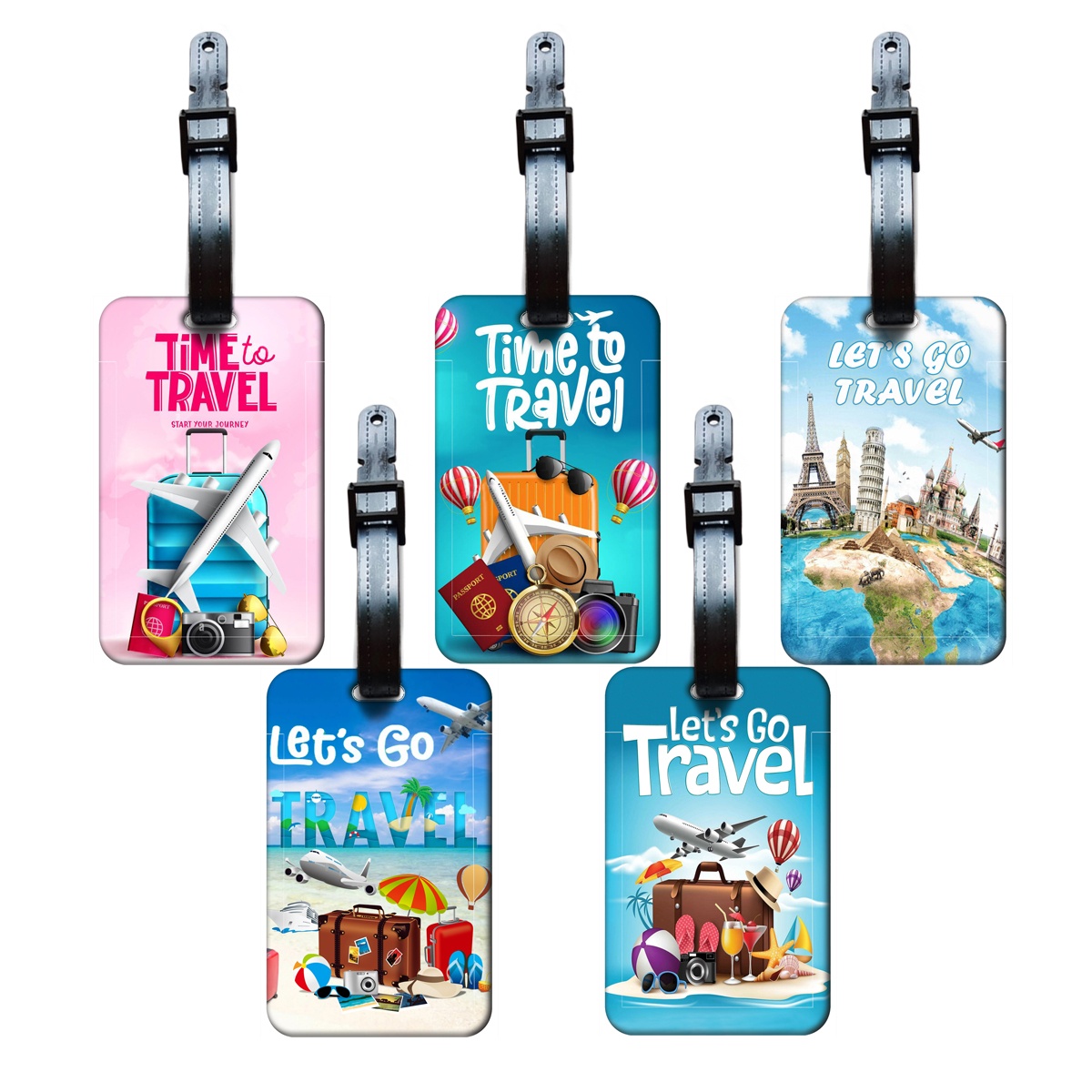 Travel Accessories Personalised - Бирка для багажа в стиле Travel
