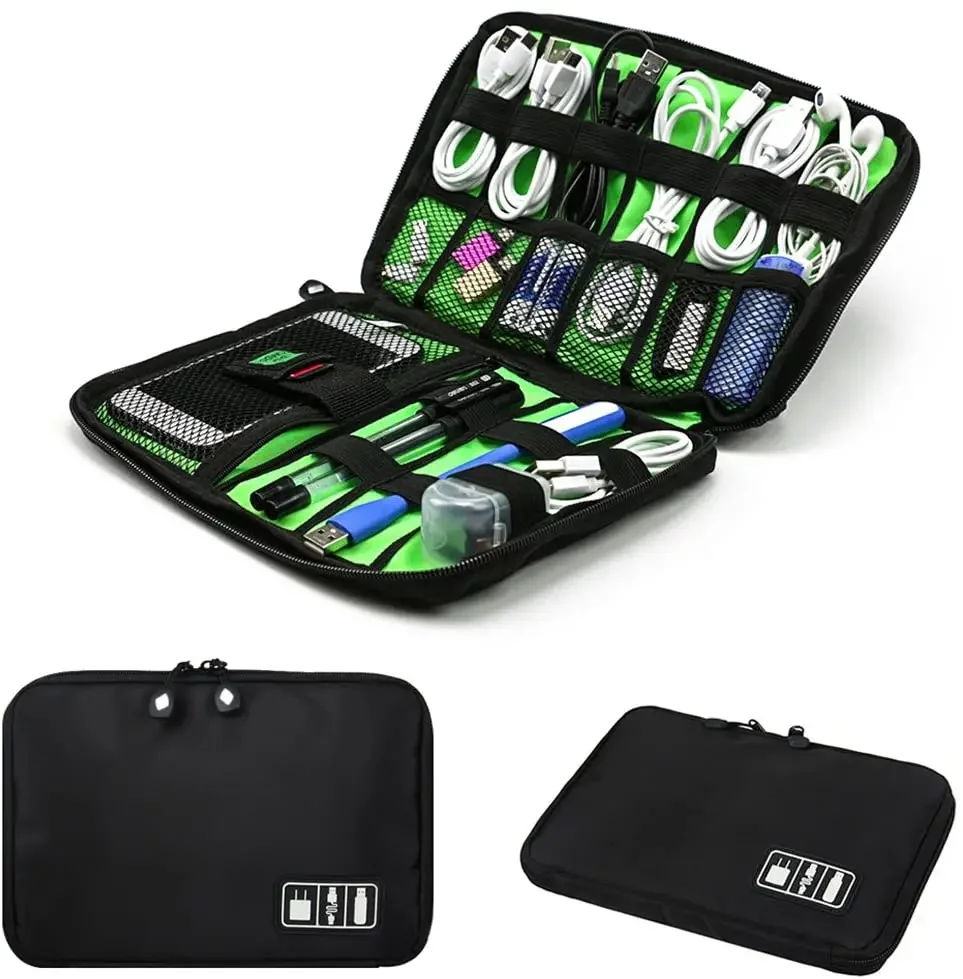 Travel Accessories Organizer Case - Набор сумок-органайзеров для хранения кабелей, чехол