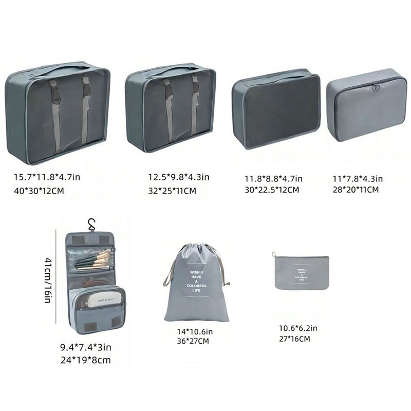 Набор органайзеров для путешес – обзор и цена Travel Accessories Toiletry Bag
