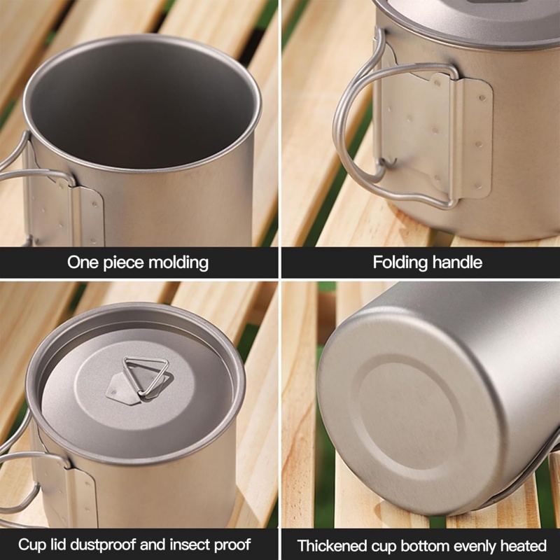 Титановая походная кружка со с – обзор и цена Travel Kitchen Accessories