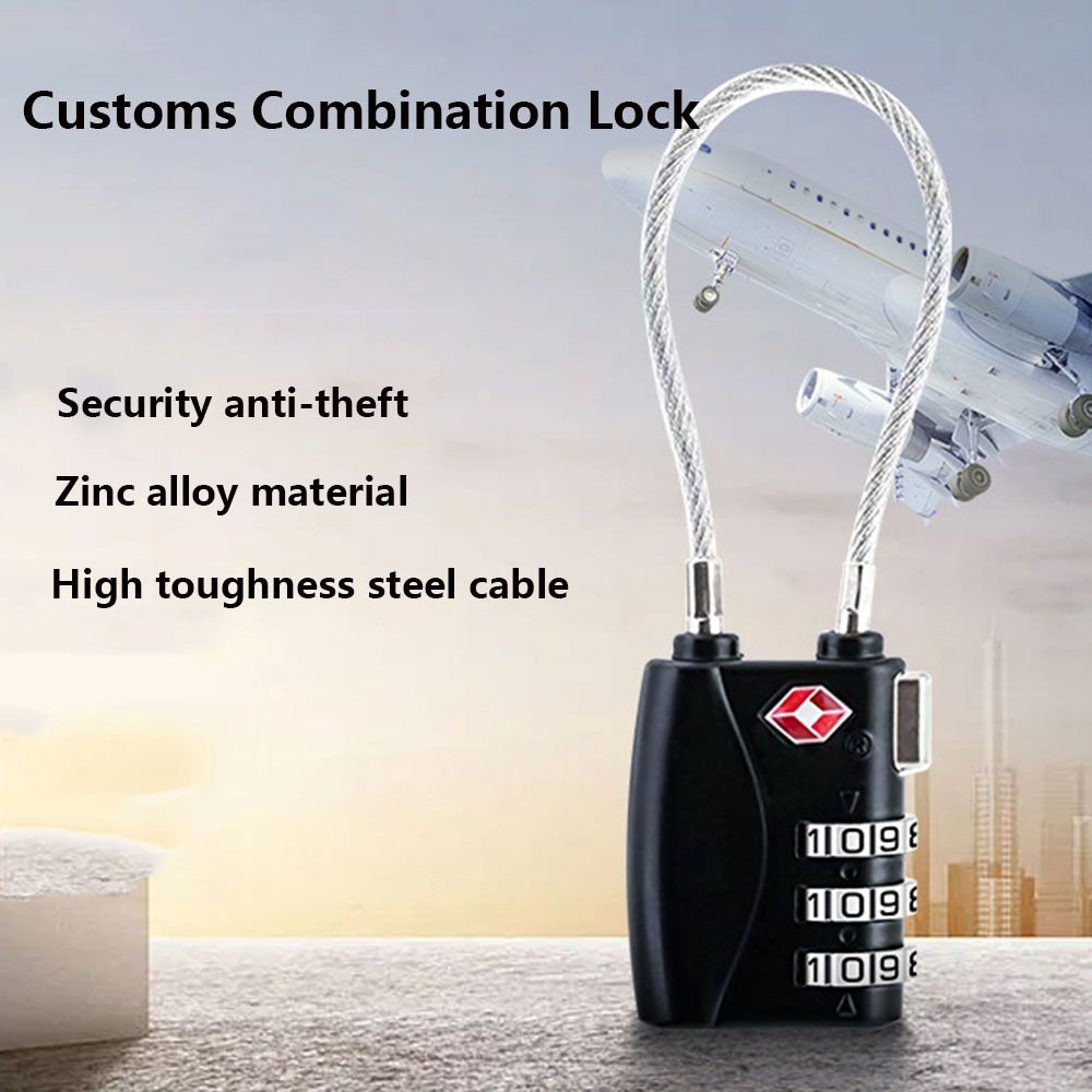 Водонепроницаемый кабельный за – обзор и цена Cable Lock Combination