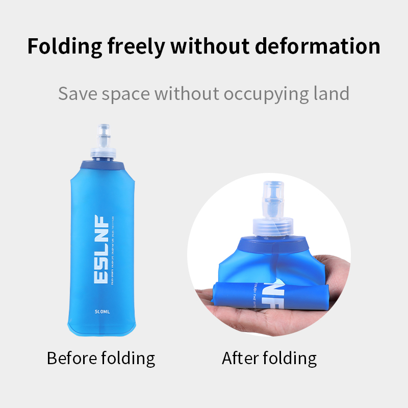 Складная бутылка для воды 500  – обзор и цена Water Bottle Collapsible