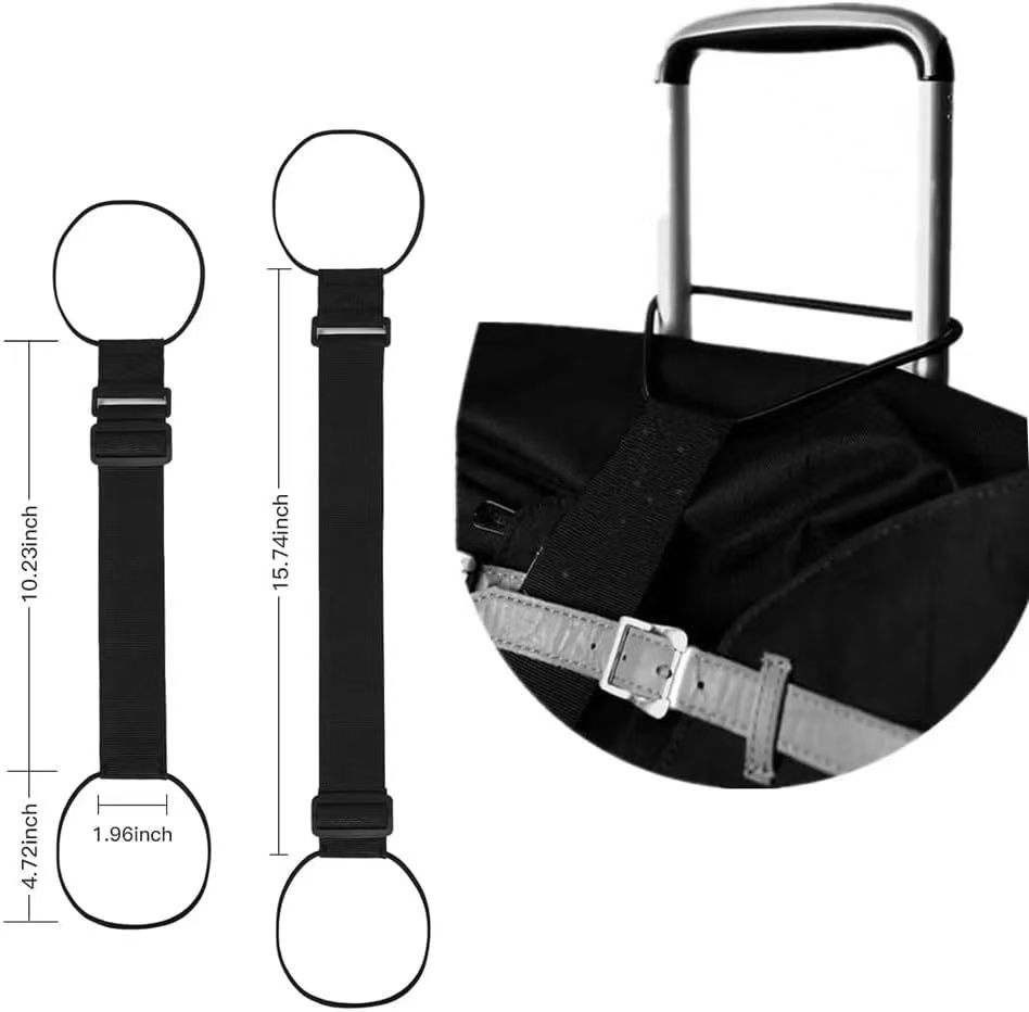 Многоцветный регулируемый реме – обзор и цена Luggage Strap Belt