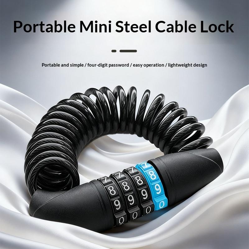 Новый противоугонный замок для – обзор и цена Cable Lock Combination