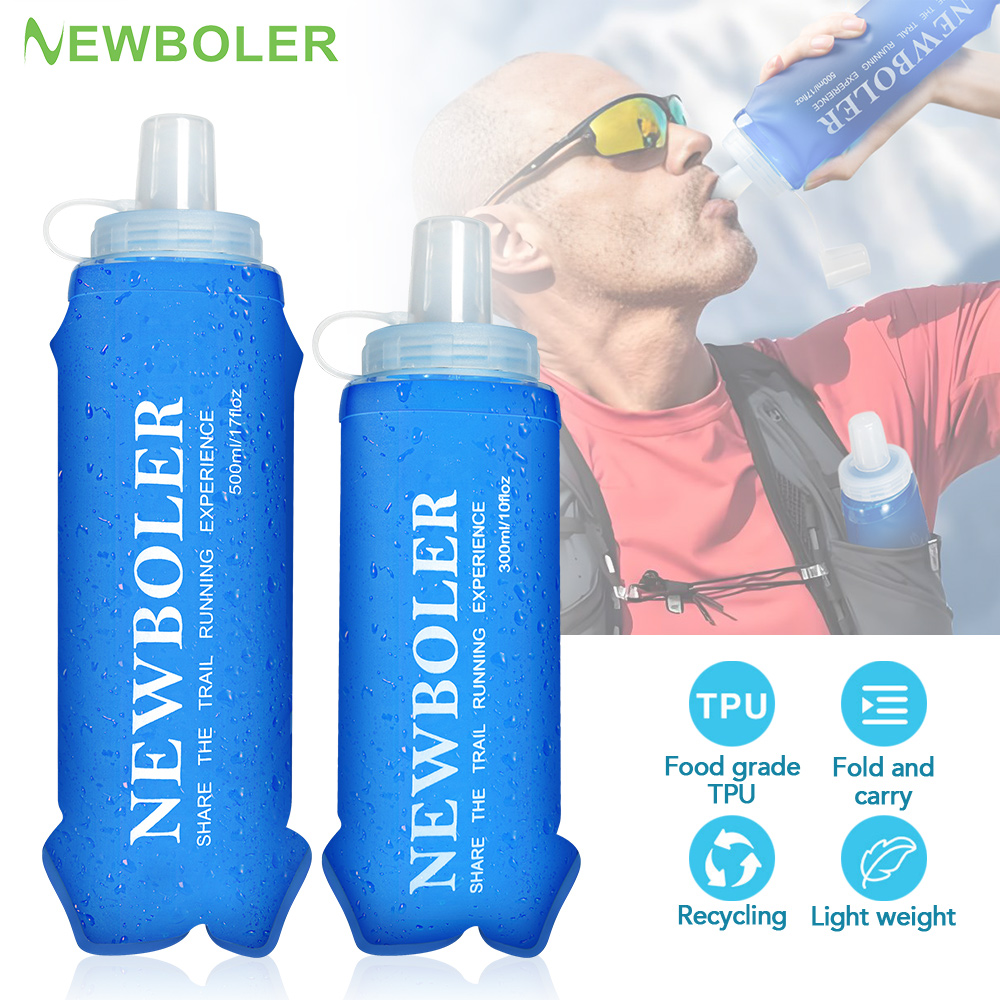 NEWBOLER 300/500 мл бутылка дл – обзор и цена Water Bottle Collapsible