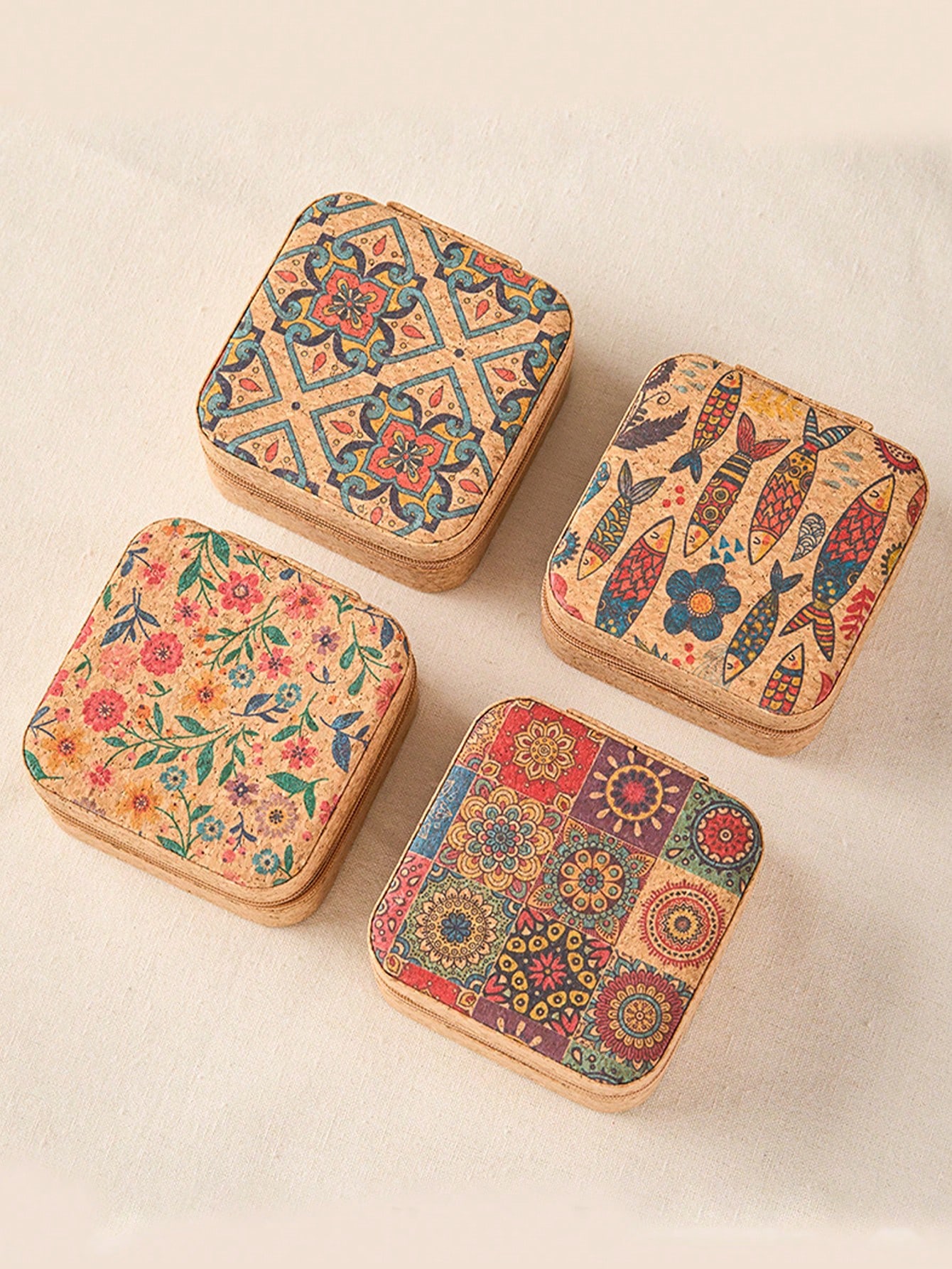 Квадратный винтажный футляр дл – обзор и цена Accessories Travel Jewelry Box