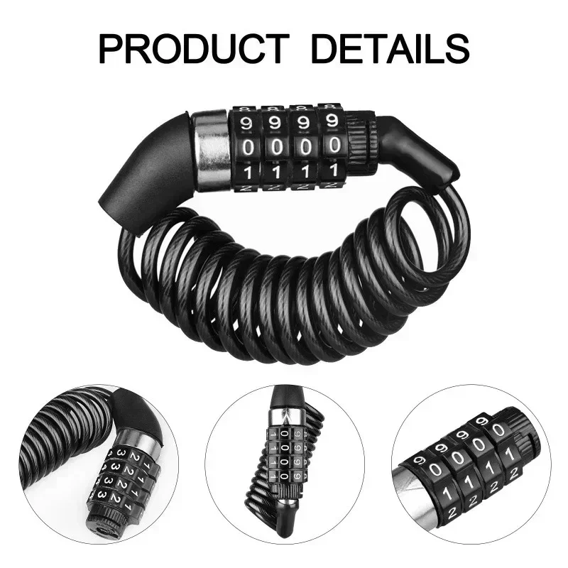 Противоугонный цепной замок дл – обзор и цена Cable Lock Combination