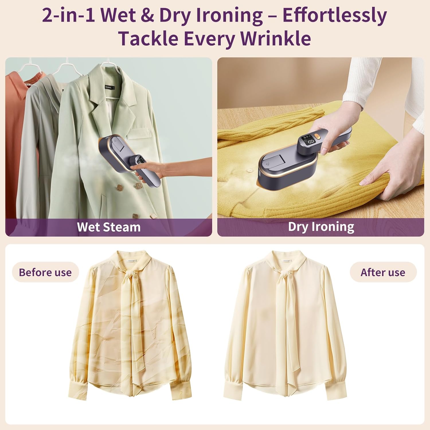 Портативный отпариватель для о – обзор и цена Portable Steamer Clothes