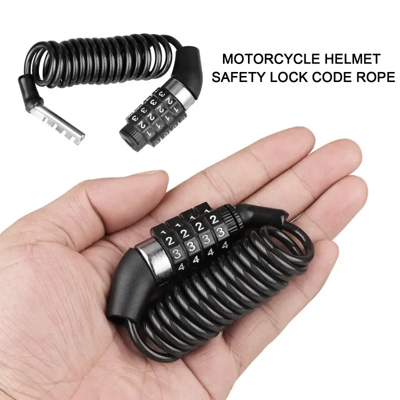 Мотоциклетный мини-замок с пар – обзор и цена Cable Lock Combination