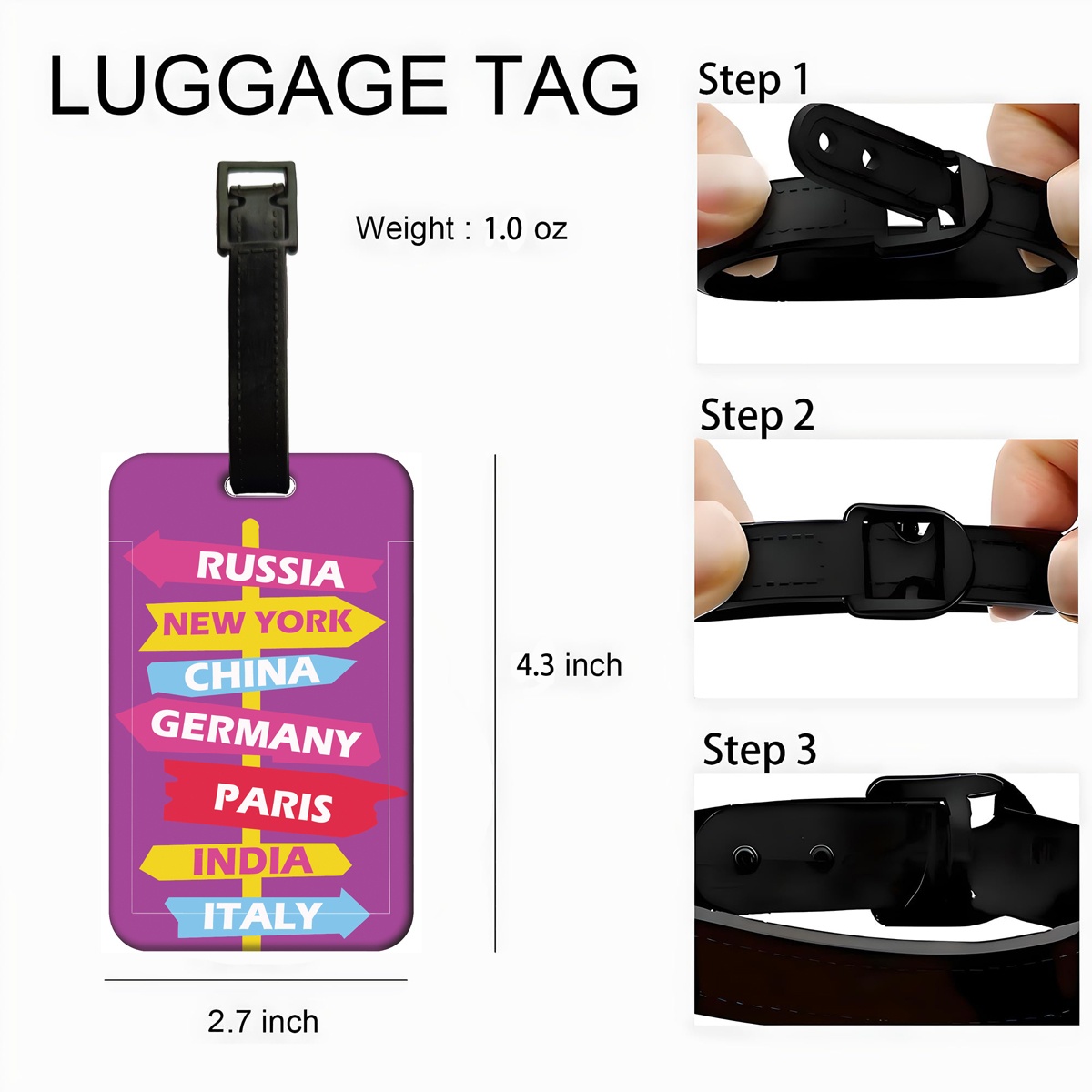 Креативные бирки для багажа в  – обзор и цена Travel Accessories Personalised