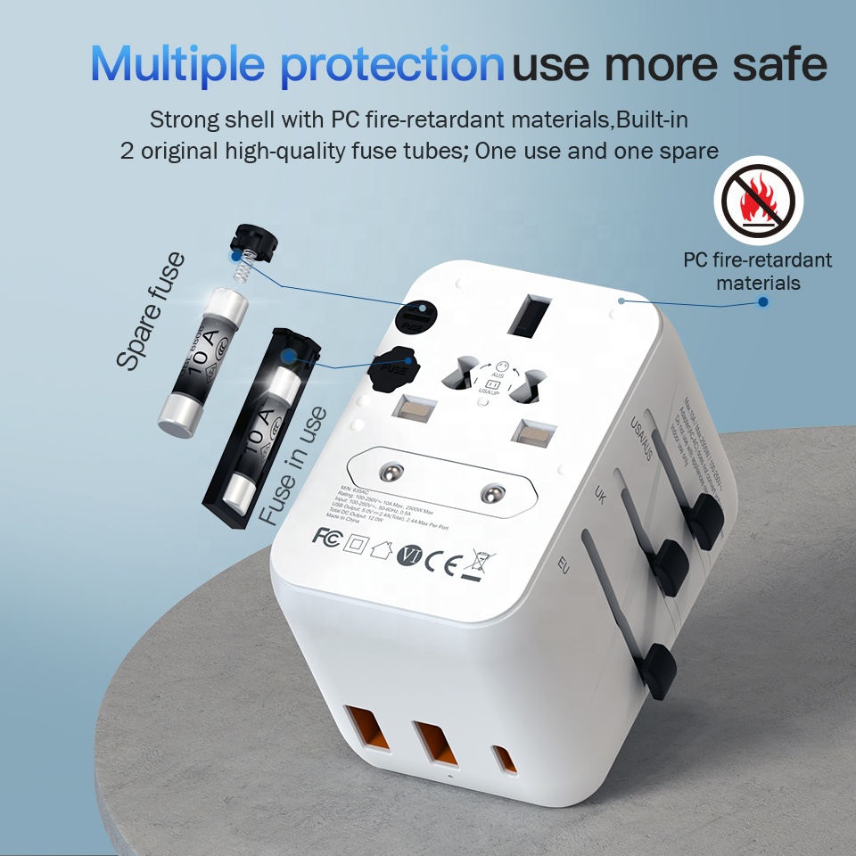 Универсальный сетевой адаптер  – обзор и цена Travel Adapter Universal