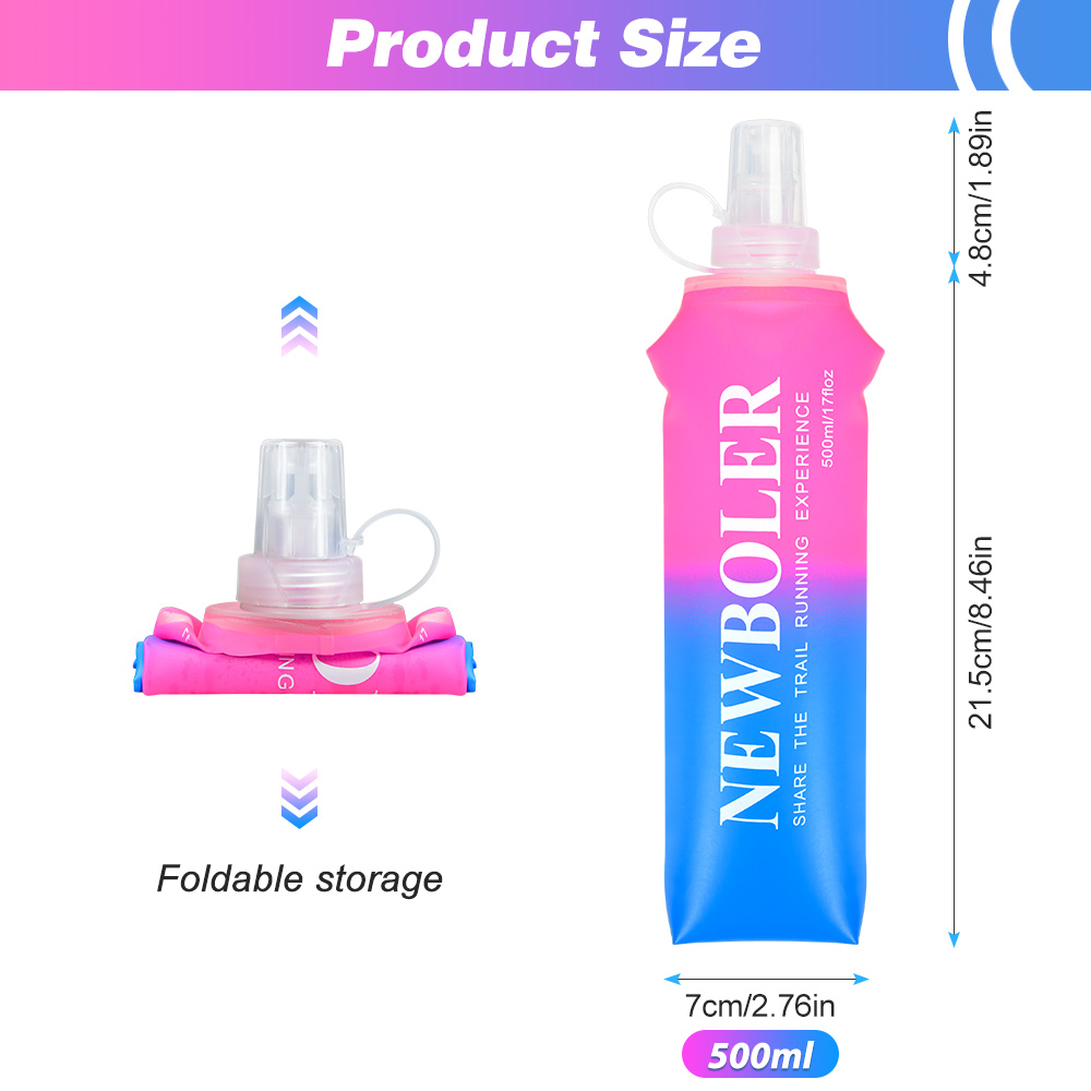 NEWBOLER бутылка для воды скла – обзор и цена Water Bottle Collapsible