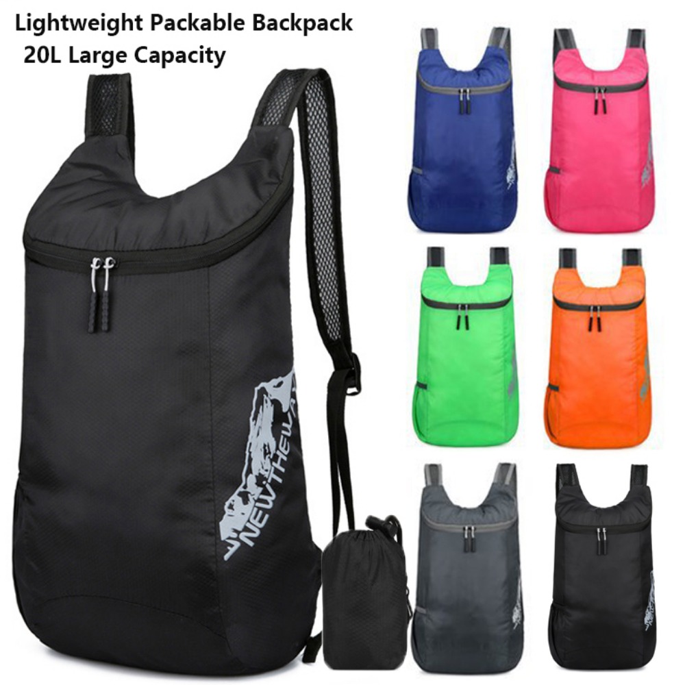 20-литровый складной рюкзак, л – обзор и цена Packable Daypack Foldable