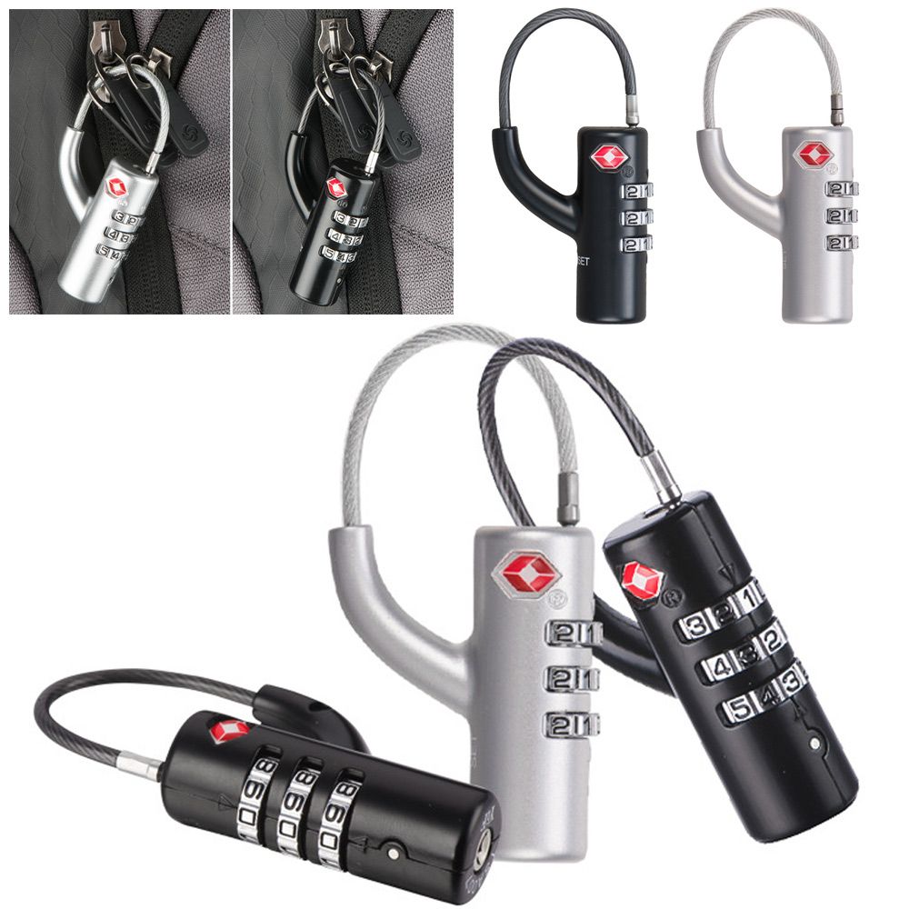 Высоконадежный тросовый замок  – обзор и цена Cable Lock Combination
