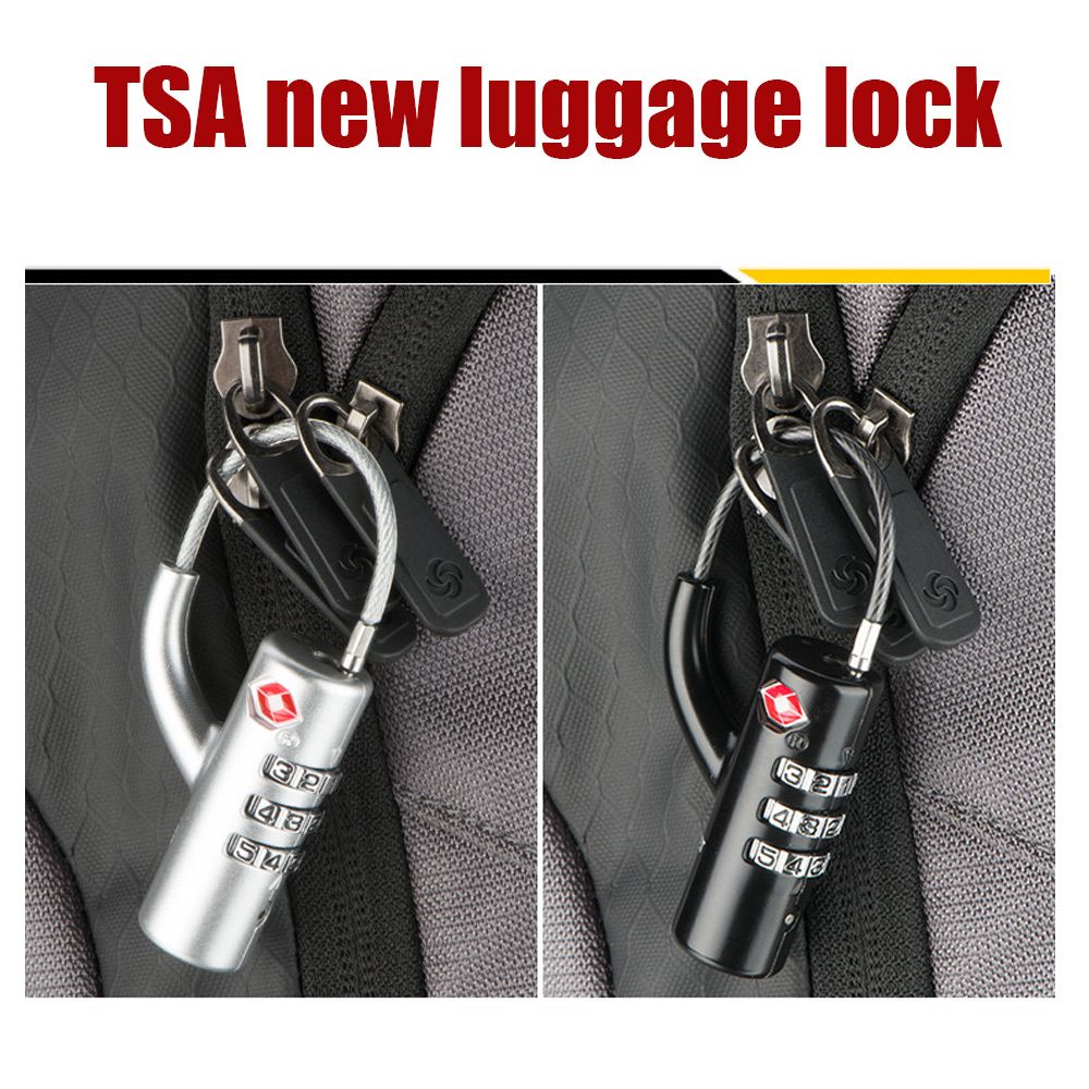 Высоконадежный тросовый замок  – обзор и цена Cable Lock Combination