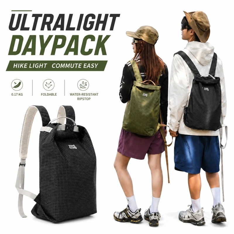 Рюкзак для походов на открытом – обзор и цена Packable Daypack Foldable